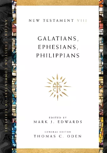 Galatians, Ephesians, Philippians cover