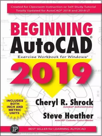 Beginning AutoCAD 2019 Exercise Workbook cover