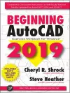 Beginning AutoCAD 2019 Exercise Workbook cover