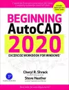Beginning AutoCAD 2020 Exercise Workbook cover