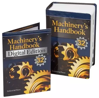 Machinery's Handbook & Digital Edition Combo cover