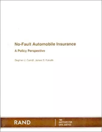 No-fault Automobile Insurance cover