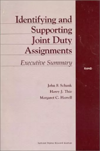 Identifying and Supporting Joint Duty Assignments cover