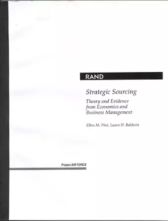 Strategic Sourcing cover