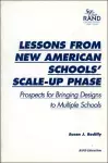 Lessons from New American Schools' Scale-up Phase cover