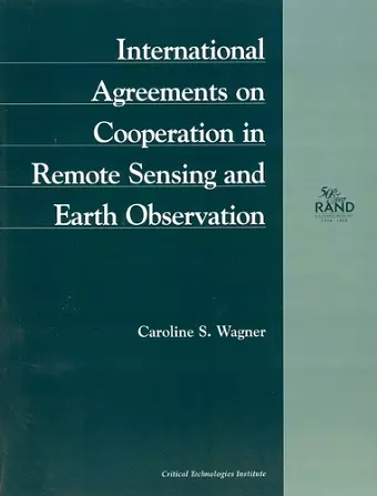 International Agreements on Cooperation in Remote Sensing and Earth Observation cover