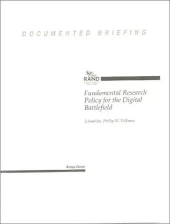 Fundamental Research Policy for the Digital Battlefield cover