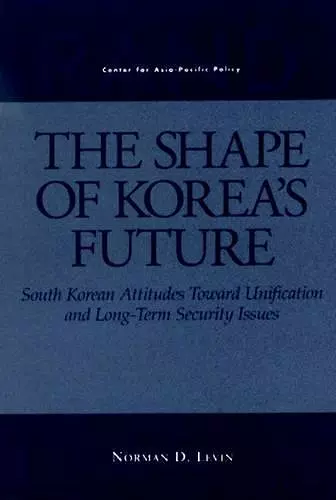 The Shape of Korea's Future cover