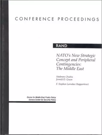 NATO's New Strategic Concept and Peripheral Contingencies cover