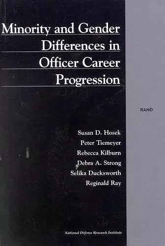 Minority and Gender Differences in Officer Career Progression cover