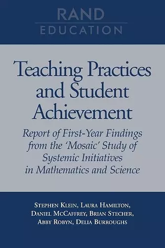 Teaching Practices and Student Achievement cover