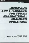 Improving Army Planning for Future Multinational Coalition Operations cover