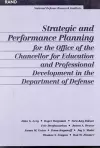 Strategic and Performance Planning for the Office of the Chancellor for Educational and Professional Development cover