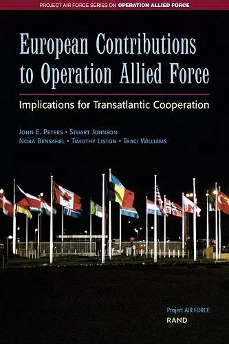 European Contributions to Operation Allied Force cover