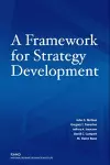 A Framework for Strategy Development cover