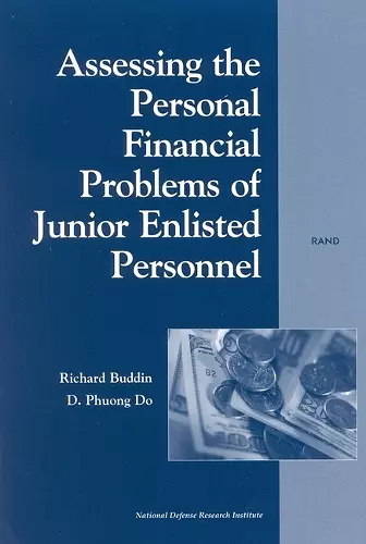 Assessing the Personal Financial Problems of Junior Enlisted Personnel cover