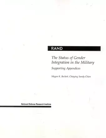 The Status of Gender Integration in the Military cover