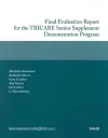 Final Evaluation Report for the TRICARE Senior Supplement Demonstration Program 2002 cover