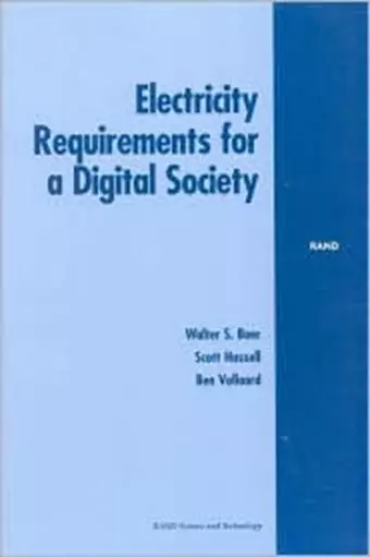 Electricity Requirements for a Digital Society cover