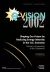 E-vision 2002, Shaping Our Future by Reducing Energy Intensity in the U.S. Economy cover