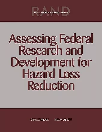Assessing Federal Research and Development for Hazard Loss Reduction cover