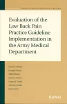 Evaluation of the Low Back Pain Practice Guideline Implementation in the Army Medical Department cover