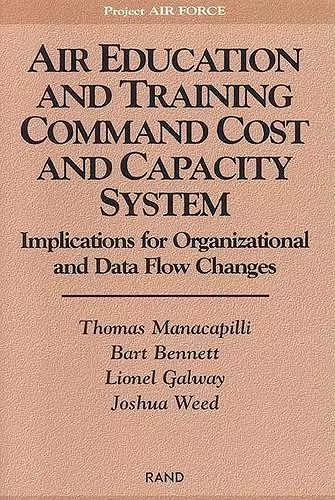 Air Education and Training Command Cost and Capacity System cover