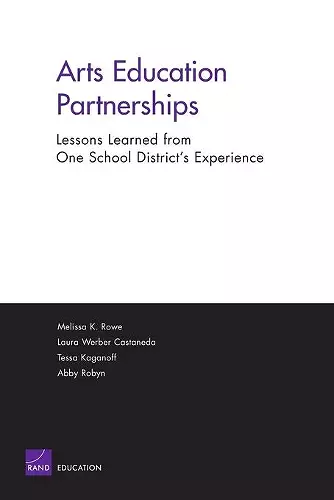 Arts Education Partnerships - Lessons Learned from One School cover