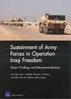 Sustainment of Army Forces in Operation Iraqi Freedom cover