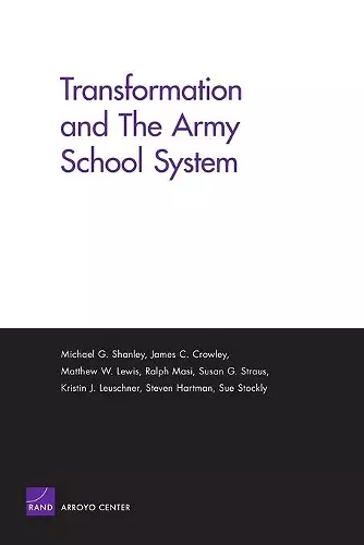 Transformation and the Army School System cover