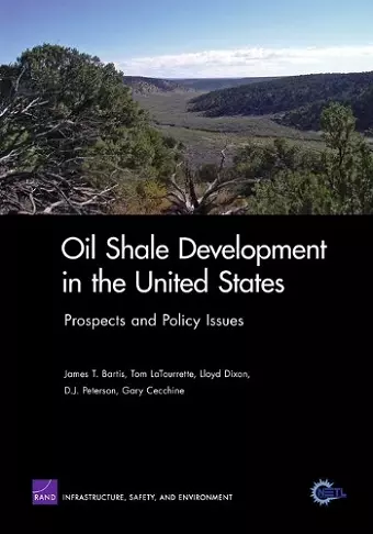 Oil Shale Development in the United States cover