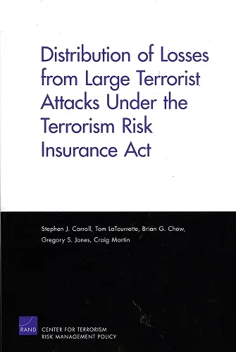 Distribution of Losses from Large Terrorist Attacks Under the Terrorism Risk Insurance Act (2005) cover