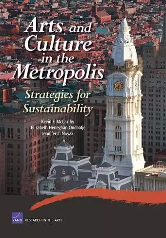 Arts and Culture in the Metropolis cover