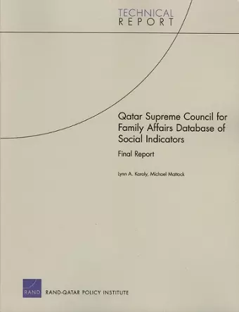 Qatar Supreme Council for Family Affairs cover