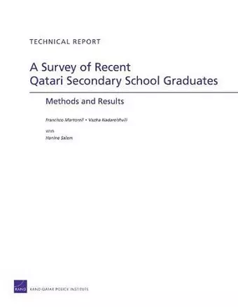 A Survey of Recent Qatari Secondary School Graduates cover