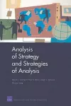 Analysis of Strategy and Strategies of Analysis cover