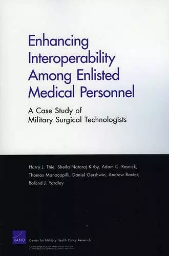 Enhancing Interoperability Among Enlisted Medical Personnel cover