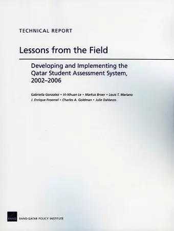 Lessons from the Field cover