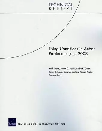 Living Conditions in Anbar Province in June 2008 cover