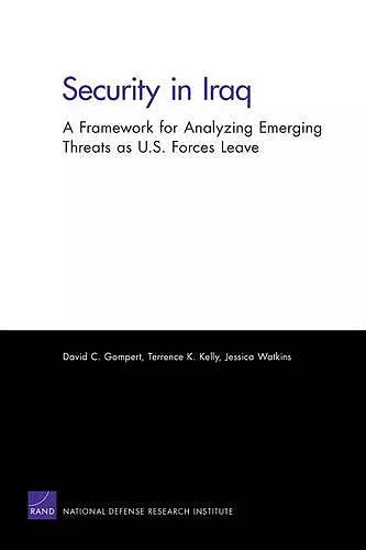 Security in Iraq cover