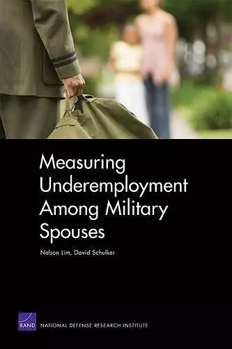 Measuring Underemployment Among Military Spouses cover