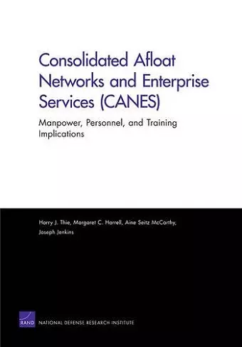 Consolidated Afloat Networks and Enterprise Services (CANES) cover