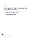 Los Angeles County Juvenile Justice Crime Prevention Act cover