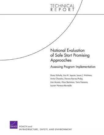 National Evaluation of Safe Start Promising Approaches cover