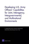 Developing Us Army Officers Capabilities cover