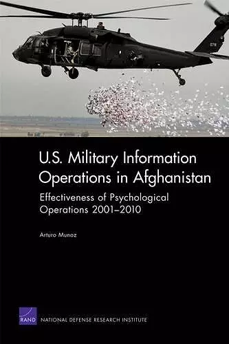 U.S. Military Information Operations in Afghanistan cover