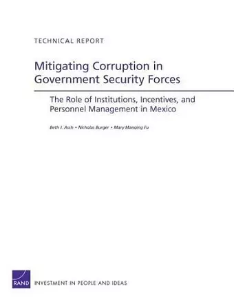 Mitigating Corruption in Government Security Forces cover