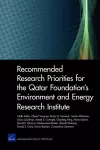 Recommended Research Priorities for the Qatar Foundation's Environment and Energy Research Institute cover