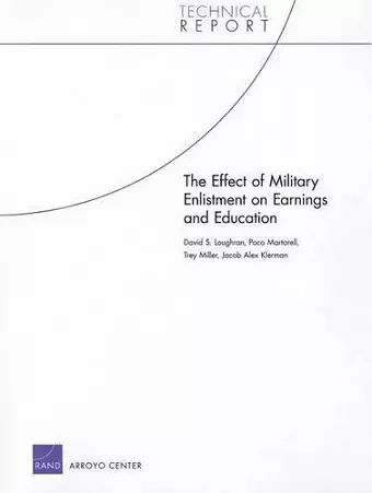 The Effect of Military Enlistment on Earnings and Education cover