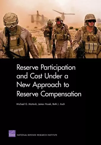 Reserve Participation and Cost Under a New Approach to Reserve Compensation cover